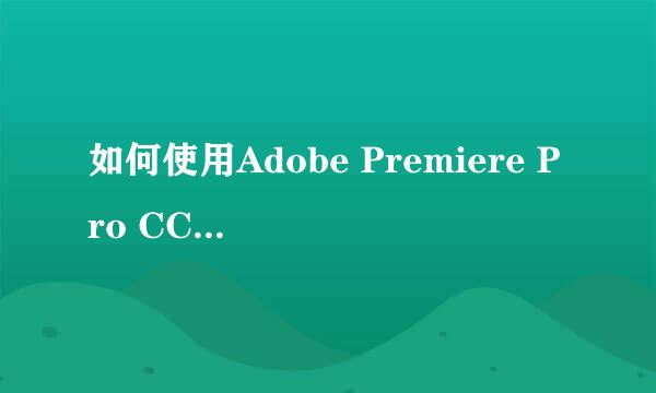 如何使用Adobe Premiere Pro CC 2018补丁