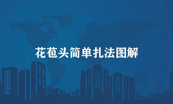 花苞头简单扎法图解