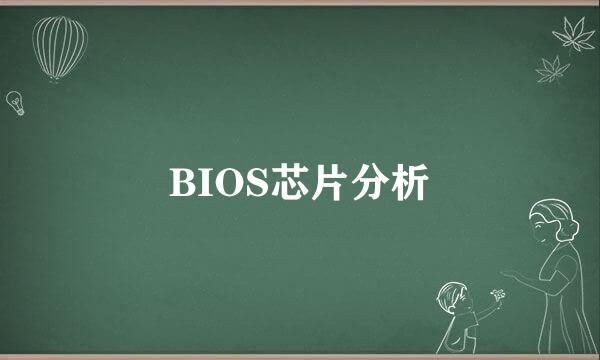 BIOS芯片分析