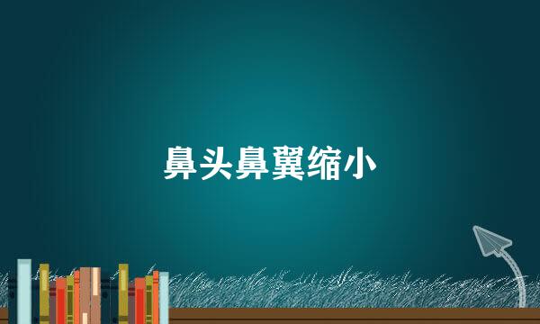 鼻头鼻翼缩小