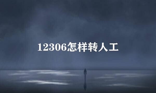 12306怎样转人工