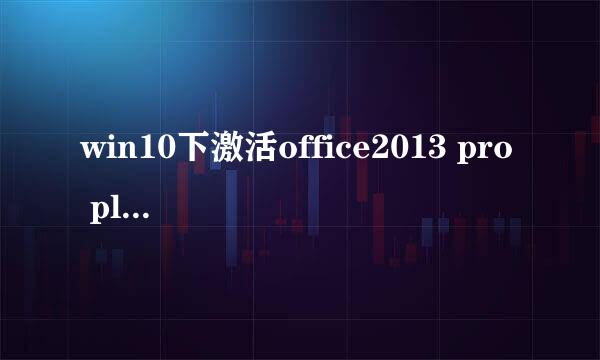 win10下激活office2013 pro plus 密钥激活方法