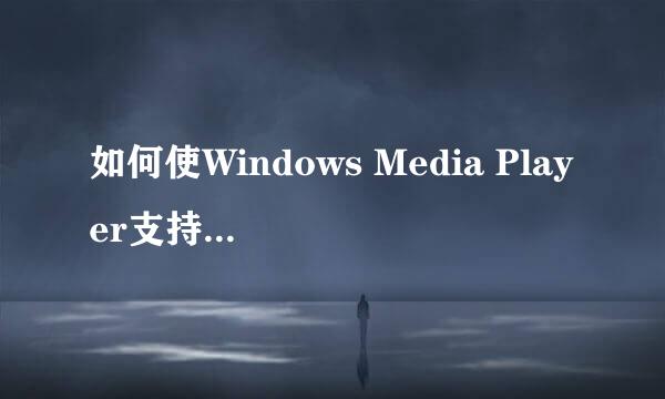 如何使Windows Media Player支持大多数视频格式