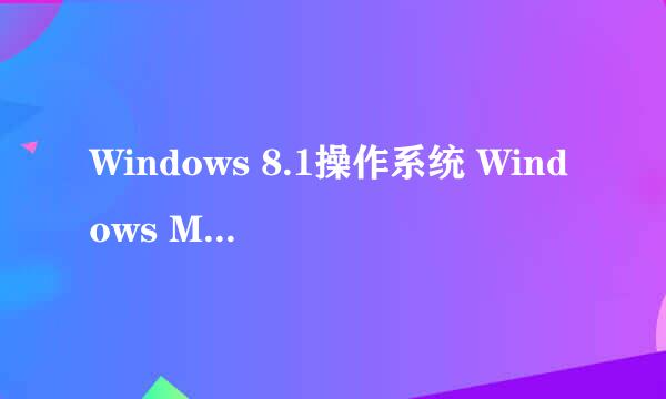 Windows 8.1操作系统 Windows Media Player