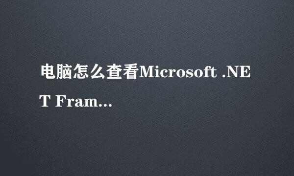 电脑怎么查看Microsoft .NET Framework NGEN