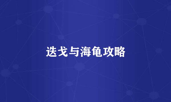 迭戈与海龟攻略
