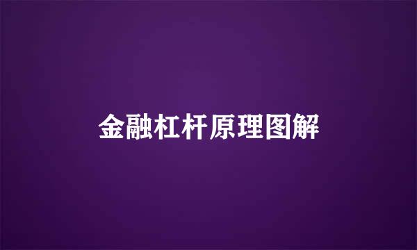 金融杠杆原理图解