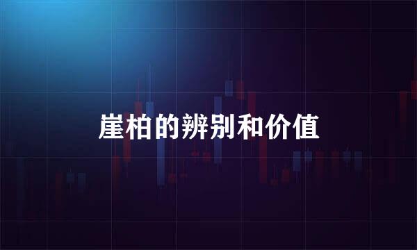 崖柏的辨别和价值