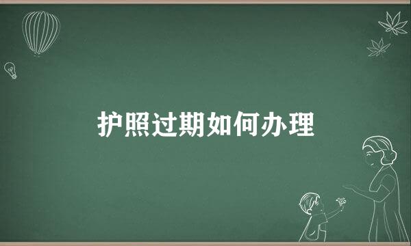 护照过期如何办理