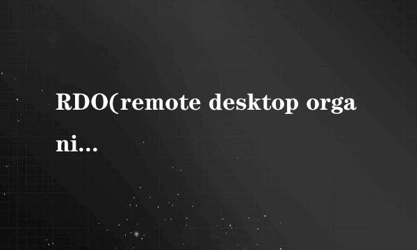 RDO(remote desktop organizer) 远程桌面工具