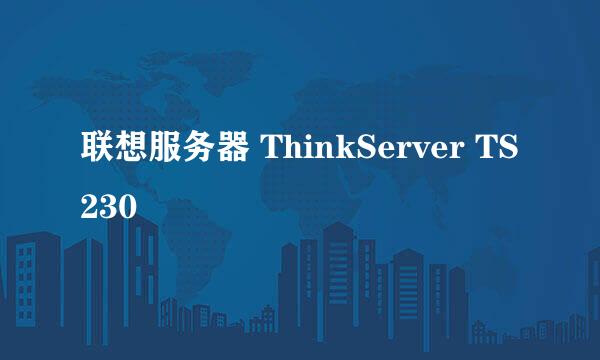 联想服务器 ThinkServer TS230