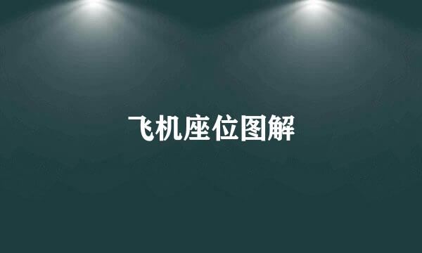 飞机座位图解