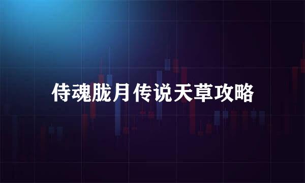 侍魂胧月传说天草攻略