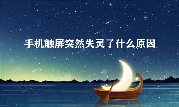手机触屏突然失灵了什么原因