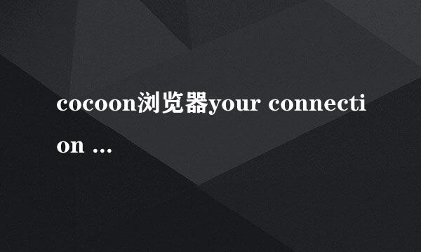 cocoon浏览器your connection is not secure