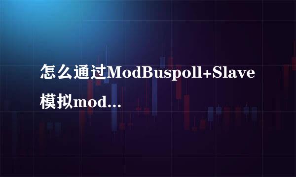 怎么通过ModBuspoll+Slave模拟modBus通信