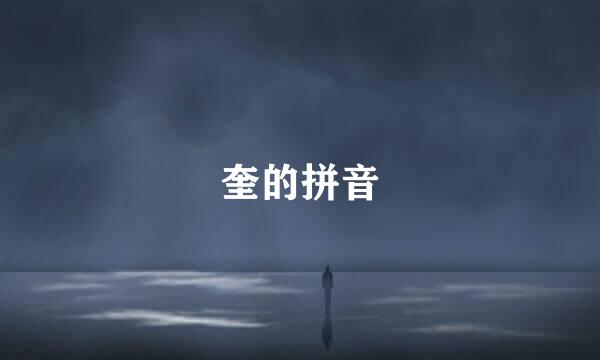 奎的拼音