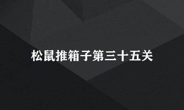 松鼠推箱子第三十五关