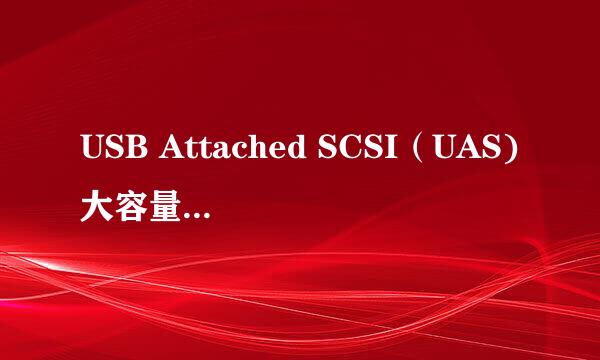 USB Attached SCSI（UAS)大容量存储设备无法用
