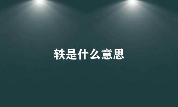 轶是什么意思