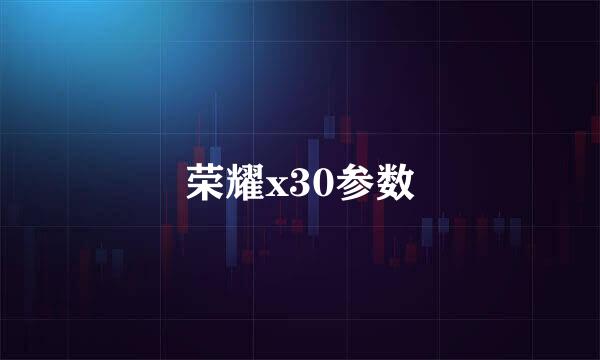 荣耀x30参数