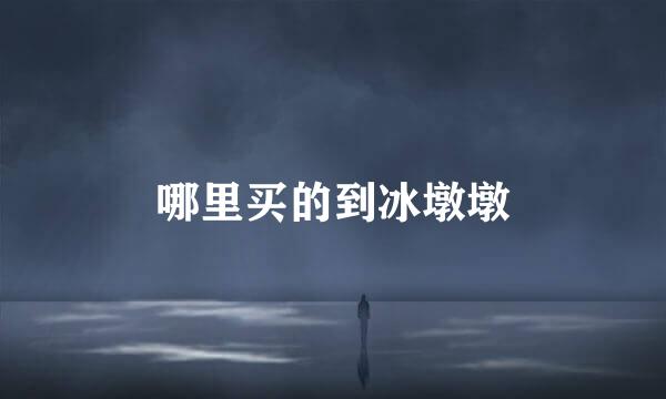 哪里买的到冰墩墩