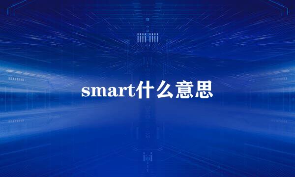 smart什么意思