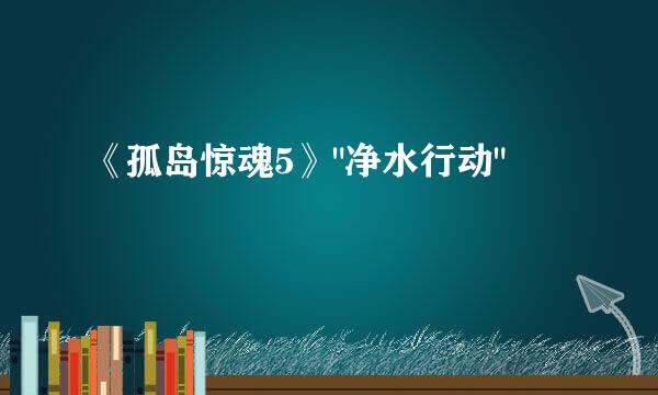 《孤岛惊魂5》