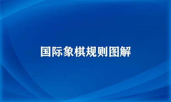 国际象棋规则图解