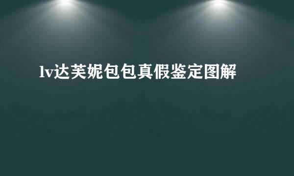 lv达芙妮包包真假鉴定图解