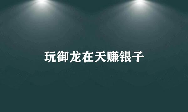 玩御龙在天赚银子