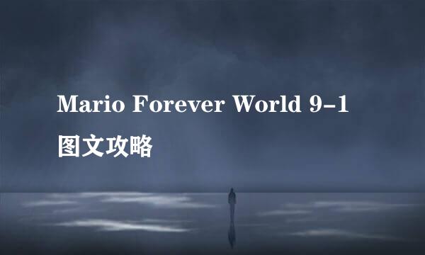 Mario Forever World 9-1图文攻略
