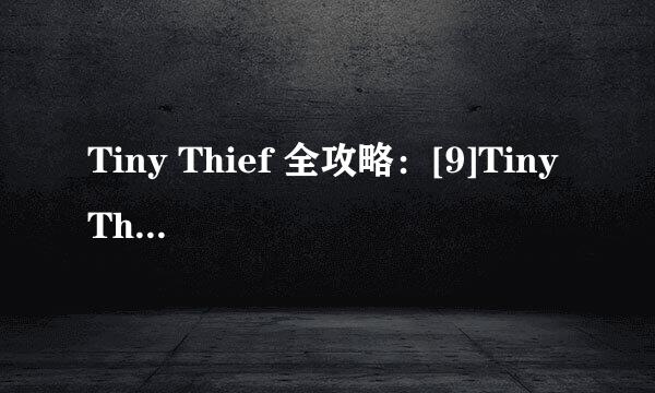 Tiny Thief 全攻略：[9]Tiny Thief第9关攻略