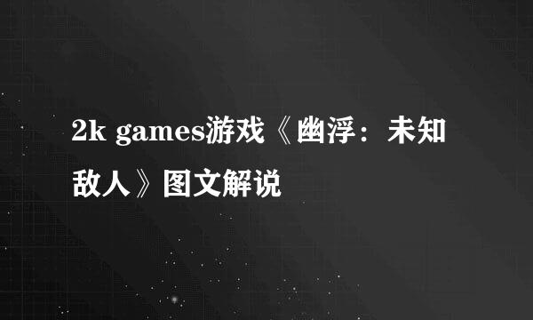 2k games游戏《幽浮：未知敌人》图文解说