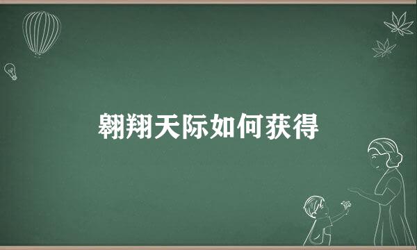 翱翔天际如何获得