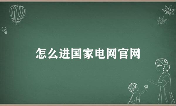 怎么进国家电网官网